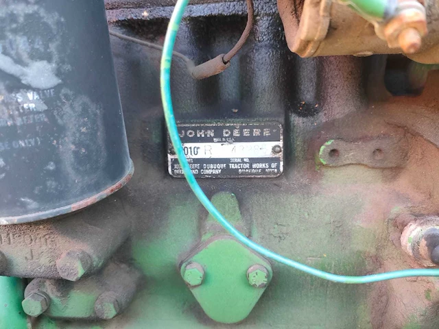 1964 john deere 2010 r oldtimer tractor - afbeelding 7 van  8
