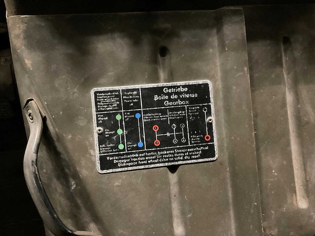 1964 militaire daimler unimog 404 “6 cilinder” - afbeelding 37 van  45