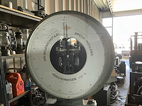 1964 molen t.b.m-k vintage weegschaal - afbeelding 1 van  2