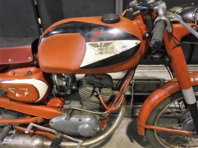1964 moto morini 125 corsaro veloce | italian classic motorcycle - afbeelding 2 van  12