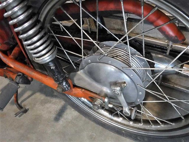 1964 moto morini 125 corsaro veloce | italian classic motorcycle - afbeelding 18 van  21