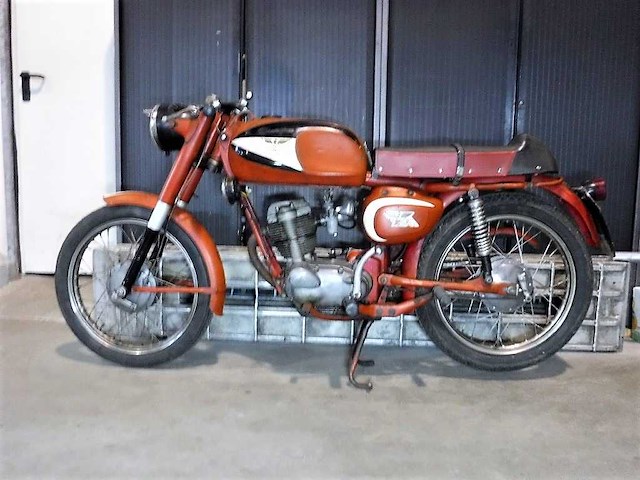 1964 moto morini 125 corsaro veloce | italian classic motorcycle - afbeelding 19 van  21