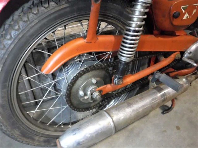1964 moto morini 125 corsaro veloce | italian classic motorcycle - afbeelding 16 van  21