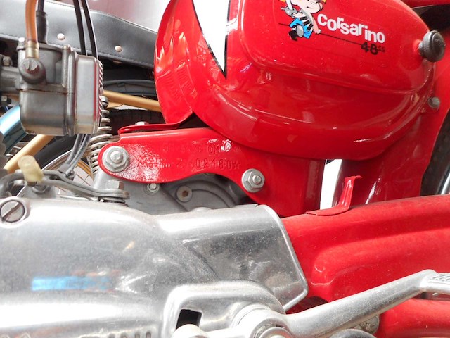 1964 moto morini corsarino #4 50cc | italian classic moped - afbeelding 9 van  12