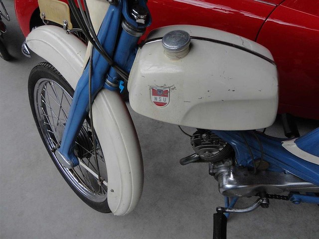 1964 nsu quickly f 50cc | german classic moped - afbeelding 8 van  12