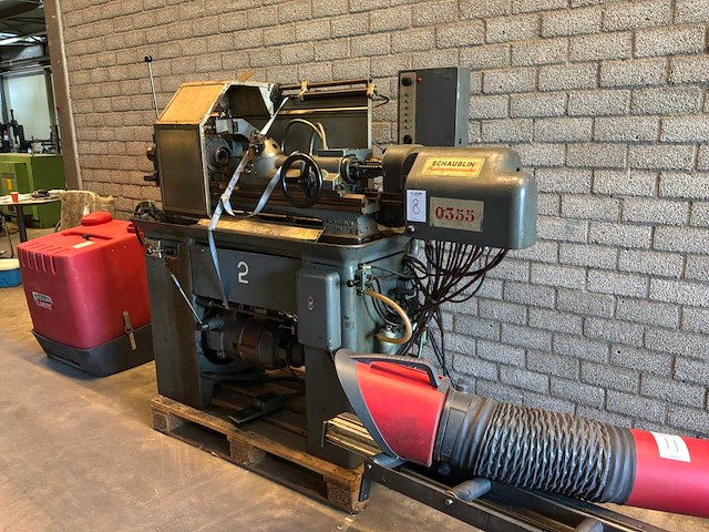 1964 schaublin 120 metaal bankdraaibank - afbeelding 1 van  22