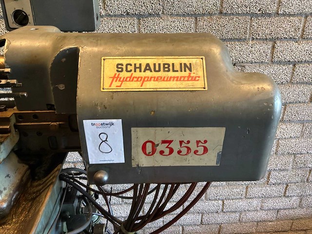 1964 schaublin 120 metaal bankdraaibank - afbeelding 19 van  22
