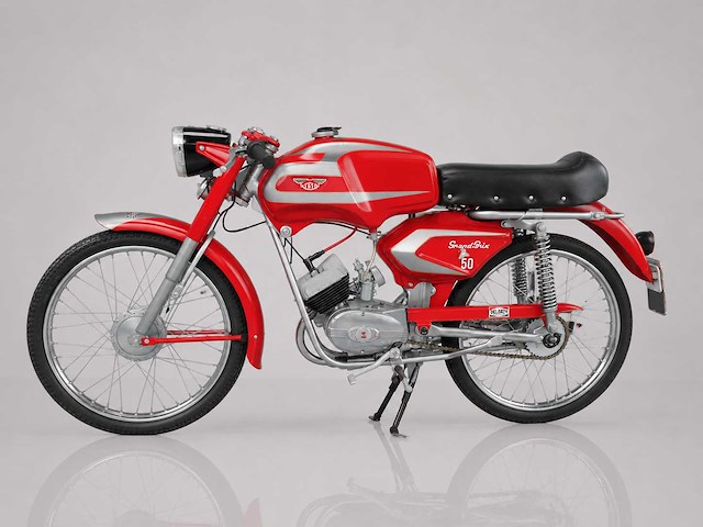 1964 testi grand prix 50cc | italian racing moped - afbeelding 9 van  13