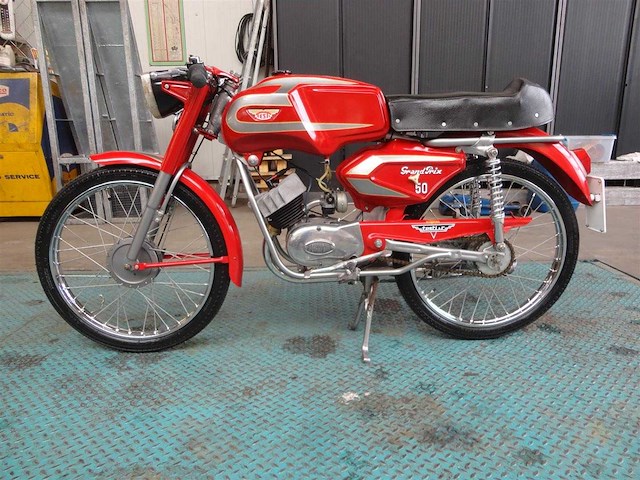 1964 testi grand prix 50cc | italian racing moped - afbeelding 11 van  13