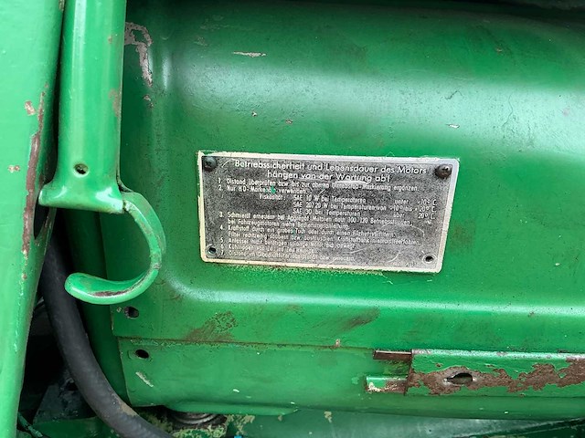 1965 deutz d50 05 oldtimer tractor - afbeelding 5 van  32