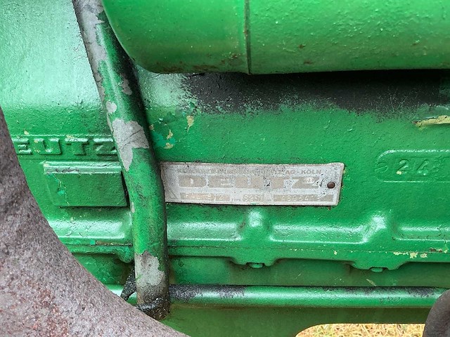 1965 deutz d50 05 oldtimer tractor - afbeelding 31 van  32