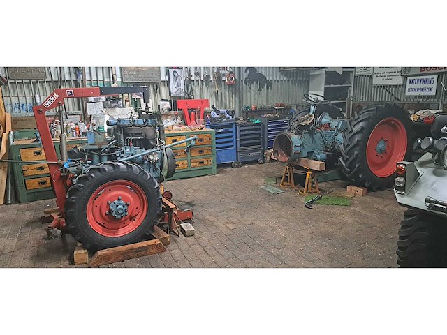 1965 eicher ea400 vierwielaangedreven oldtimer tractor - afbeelding 41 van  46