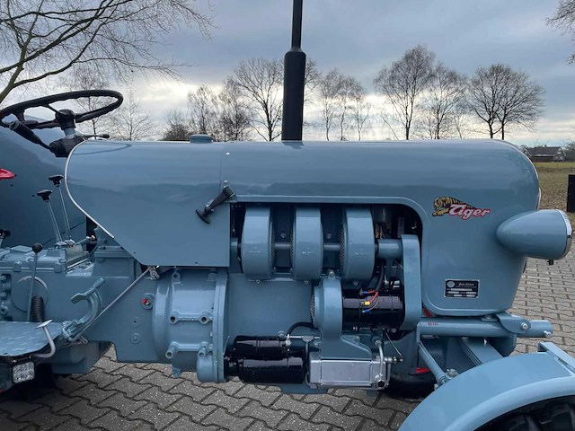 1965 eicher em 300 wotan königstiger oldtimer tractor 40km/h - afbeelding 31 van  64
