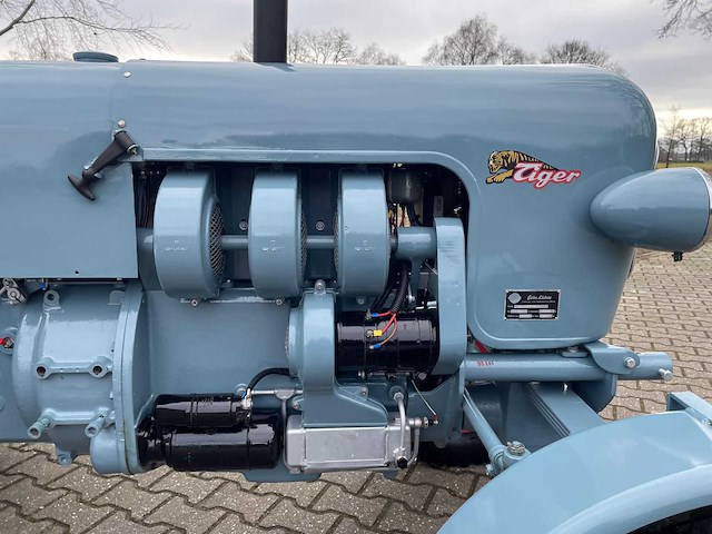 1965 eicher em 300 wotan königstiger oldtimer tractor 40km/h - afbeelding 36 van  64