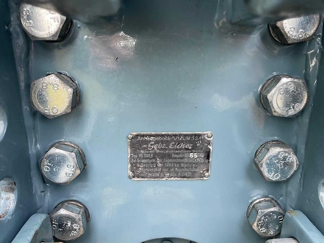 1965 eicher em 300 wotan königstiger oldtimer tractor 40km/h - afbeelding 60 van  64