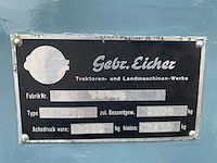 1965 eicher em 300 wotan königstiger oldtimer tractor 40km/h - afbeelding 61 van  64