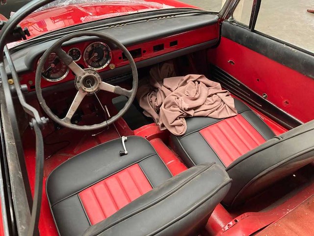 1965 fiat osca cabriolet | italian classic roadster - afbeelding 25 van  55