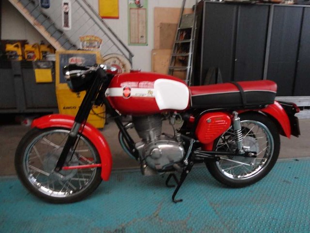 1965 gilera giubileo super 202 | italian classic motorcycle - afbeelding 2 van  9