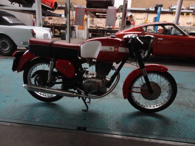 1965 gilera giubileo super 202 | italian classic motorcycle - afbeelding 3 van  9
