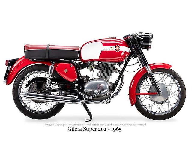 1965 gilera giubileo super 202 | italian classic motorcycle - afbeelding 9 van  9