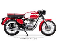 1965 gilera giubileo super 202 | italian classic motorcycle - afbeelding 9 van  9