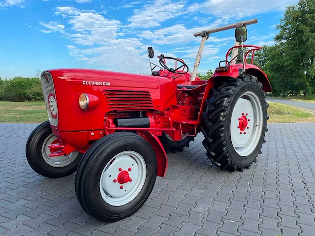1965 guldner g45s oldtimer tractor - afbeelding 11 van  52