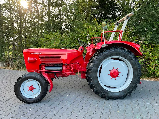 1965 guldner g45s oldtimer tractor - afbeelding 17 van  52