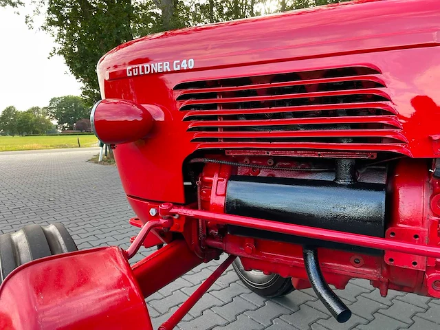 1965 guldner g45s oldtimer tractor - afbeelding 30 van  52