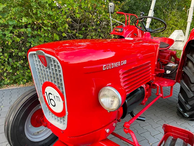 1965 guldner g45s oldtimer tractor - afbeelding 34 van  52