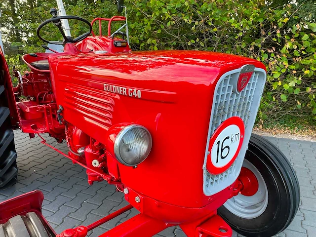 1965 guldner g45s oldtimer tractor - afbeelding 35 van  52