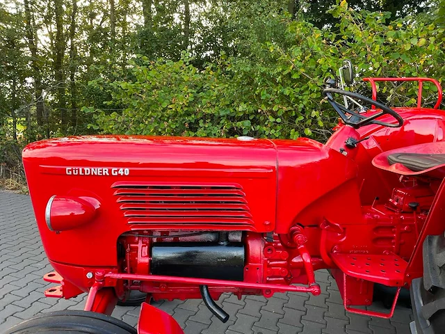1965 guldner g45s oldtimer tractor - afbeelding 37 van  52