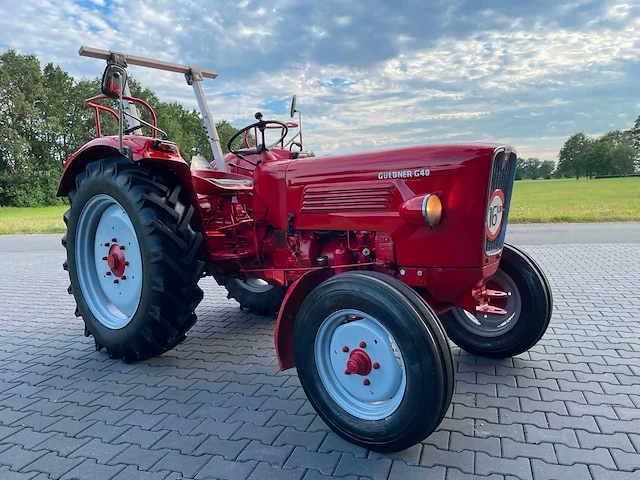 1965 guldner g45s oldtimer tractor - afbeelding 4 van  52