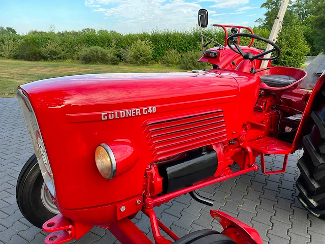 1965 guldner g45s oldtimer tractor - afbeelding 14 van  52