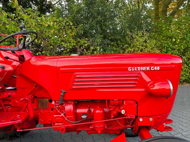 1965 guldner g45s oldtimer tractor - afbeelding 33 van  52
