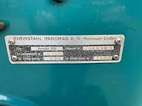 1965 hanomag perfekt 300 oldtimer tractor - afbeelding 24 van  46