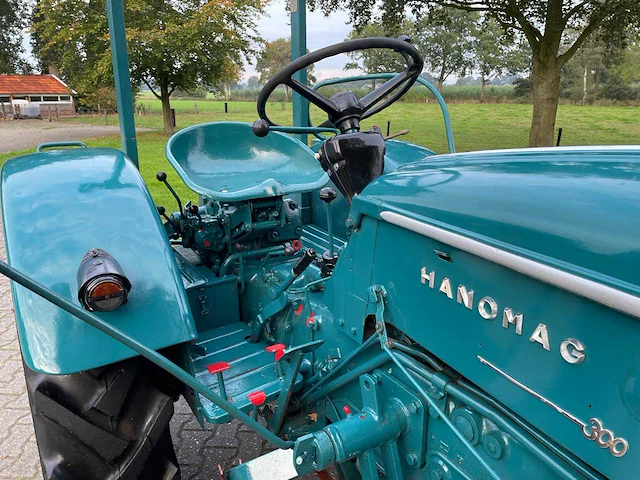 1965 hanomag perfekt 300 oldtimer tractor - afbeelding 36 van  46