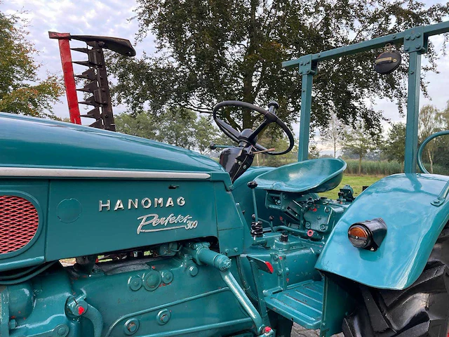 1965 hanomag perfekt 300 oldtimer tractor - afbeelding 8 van  46