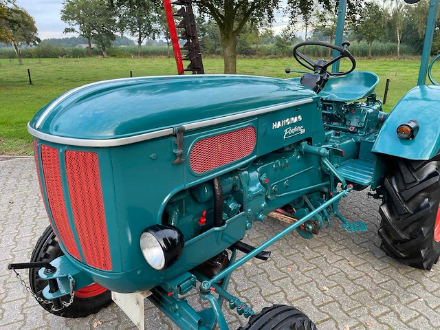 1965 hanomag perfekt 300 oldtimer tractor - afbeelding 45 van  46