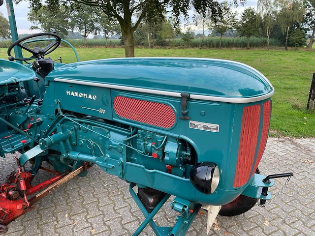 1965 hanomag perfekt 300 oldtimer tractor - afbeelding 14 van  46