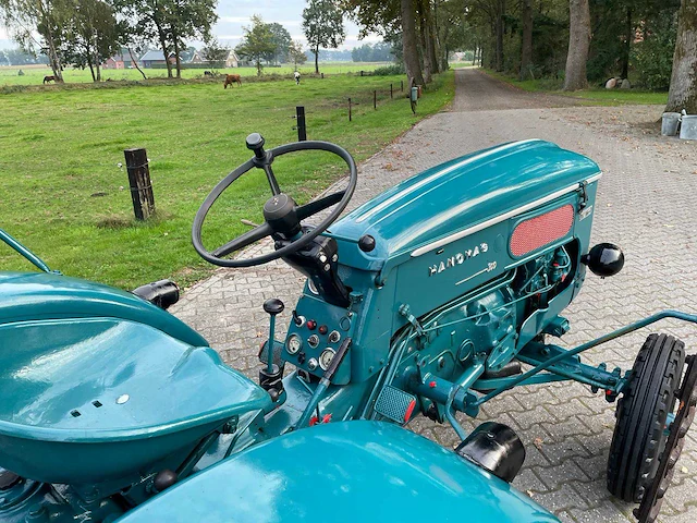 1965 hanomag perfekt 300 oldtimer tractor - afbeelding 20 van  46