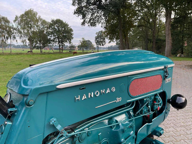 1965 hanomag perfekt 300 oldtimer tractor - afbeelding 33 van  46