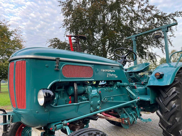 1965 hanomag perfekt 300 oldtimer tractor - afbeelding 44 van  46