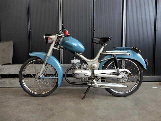 1965 itom confort ladies moped 50cc | italian classic moped - afbeelding 2 van  9