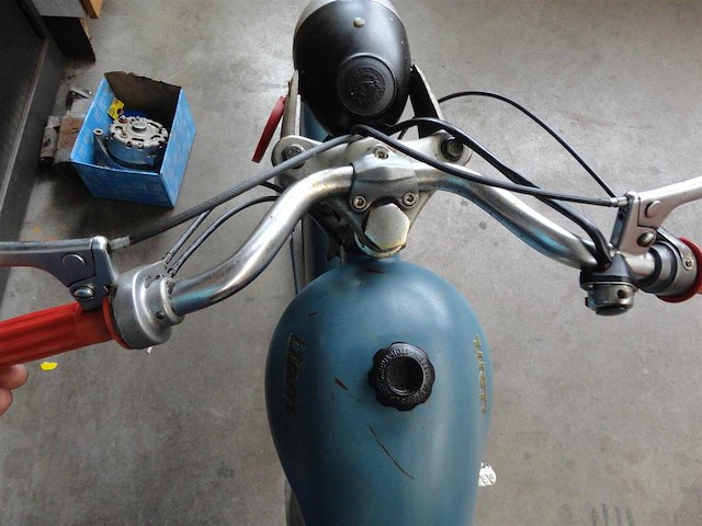 1965 itom confort ladies moped 50cc | italian classic moped - afbeelding 4 van  9