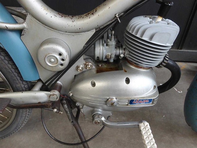 1965 itom confort ladies moped 50cc | italian classic moped - afbeelding 6 van  9