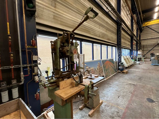 1966 ah alfred harbs ukw kettingfreesmachine - afbeelding 3 van  9