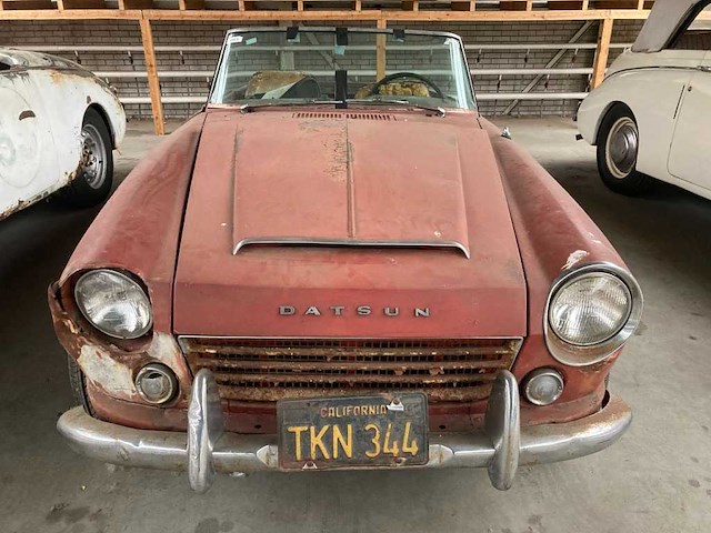 1966 datsun fairlady 1600 roadster | japanese classic sports car - afbeelding 25 van  64