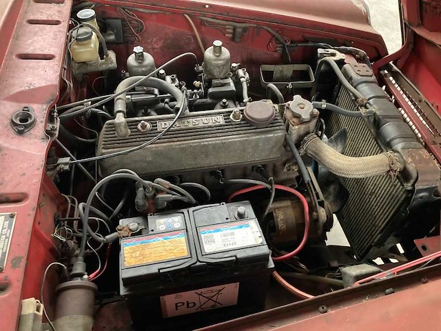 1966 datsun fairlady 1600 roadster | japanese classic sports car - afbeelding 27 van  64