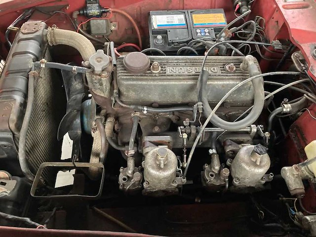 1966 datsun fairlady 1600 roadster | japanese classic sports car - afbeelding 29 van  64