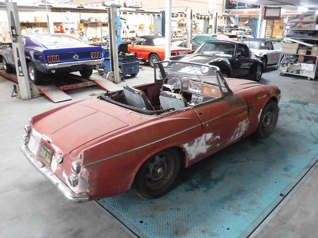 1966 datsun fairlady 1600 roadster | japanese classic sports car - afbeelding 38 van  64